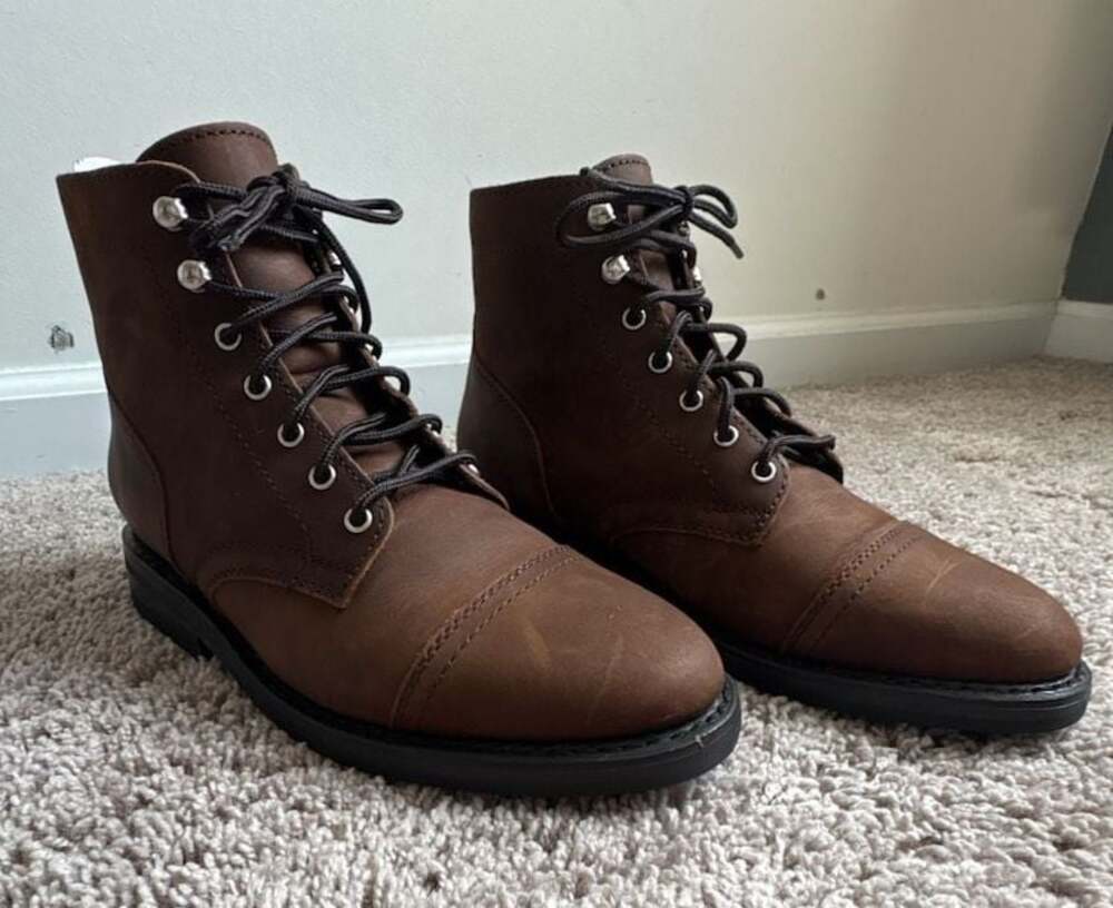 Thursday Boot Co. Women's Captain Lace-Up Boot in Arizona Adobe